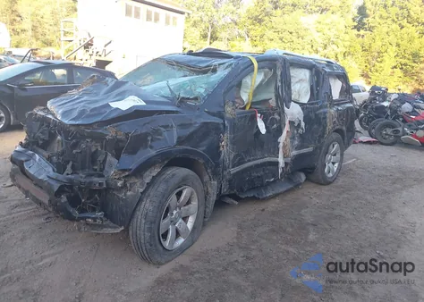 2014 Nissan Armada Sl z USA, uszkodzony, nr VIN 5N1AA0NC4EN610140